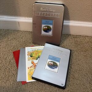 Walt Disney Treasures: Silly Symphonies 2-DVD Set Collector's Tin RARE COMPLETE!